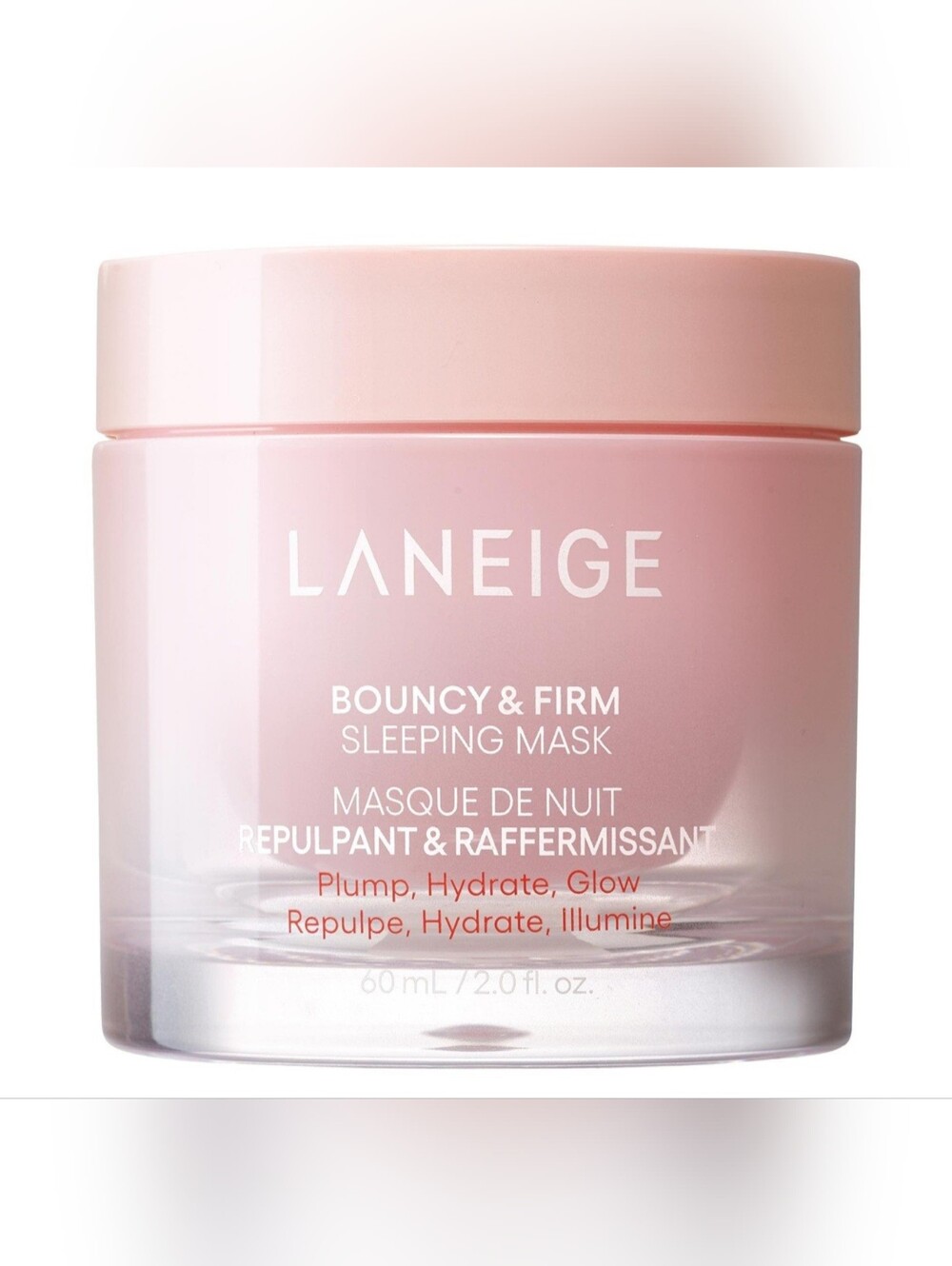 LANEIGE Bouncy Firm Radiance Boosting Sleeping Mask with Peony Collagen